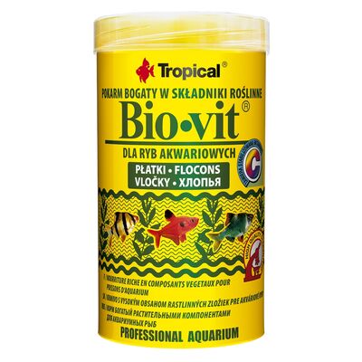 Pokarm dla ryb Bio-Vit płatek 250 ml / 50 g Tropical