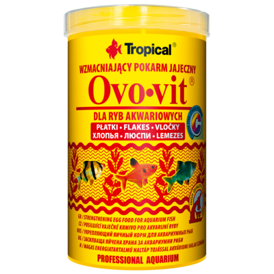 Pokarm dla ryb Ovo-Vit płatek 1000 ml / 200 g Tropical