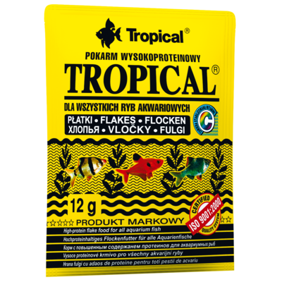 Pokarm dla ryb Tropical płatek 12 g Tropical
