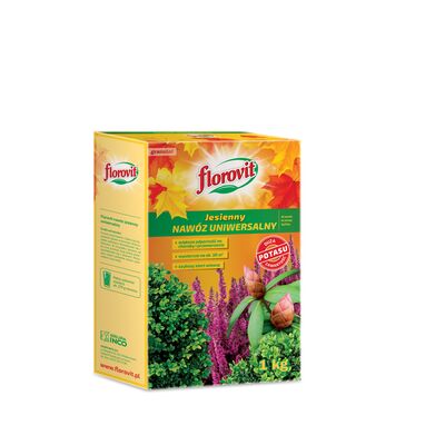 Nawóz granulowany Florovit jesienny 1 kg uniwersalny