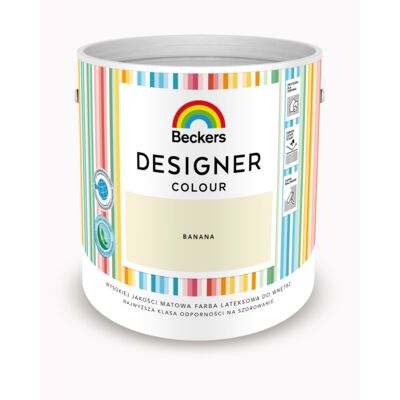 Farba lateksowa Beckers Designer Colour Banana 2,5 l