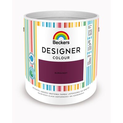 Farba lateksowa Beckers Designer Colour Burgundy 2,5 l