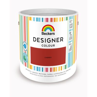 Farba lateksowa Beckers Designer Colour Cherry 2,5 l