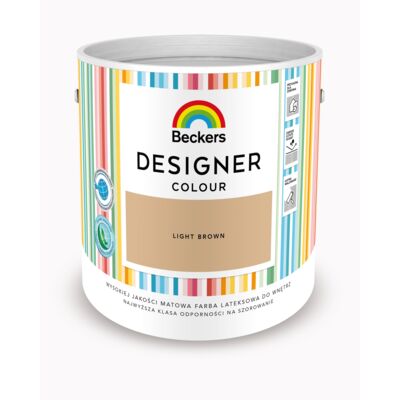 Farba lateksowa Beckers Designer Colour Light Brown 2,5 l