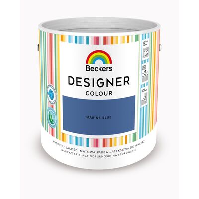 Farba lateksowa Beckers Designer Colour Marina Blue 2,5 l