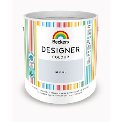 Farba lateksowa Beckers Designer Colour Neutral 2,5 l
