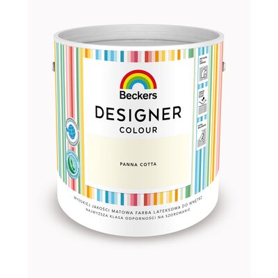 Farba lateksowa Beckers Designer Colour Panna Cotta 2,5 l