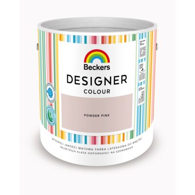Farba lateksowa Beckers Designer Colour Powder Pink 2,5 l