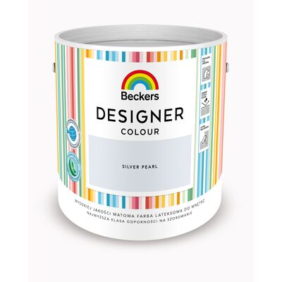 Farba lateksowa Beckers Designer Colour Silver Pearl 2,5 l