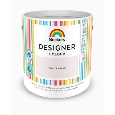 Farba lateksowa Beckers Designer Colour Vanilla Cream 2,5 l