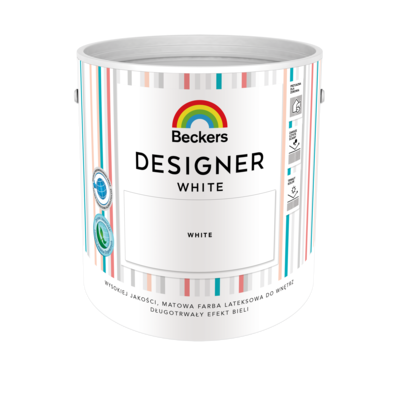 Farba lateksowa Beckers Designer White 2,5 l