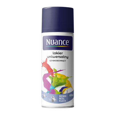 Lakier uniwersalny 5002 granatowy połysk 400 ml Nuance
