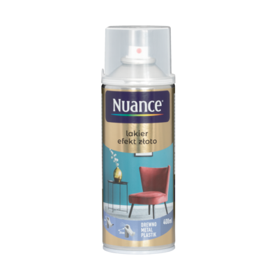 Lakier efekt złoty 400 ml Nuance