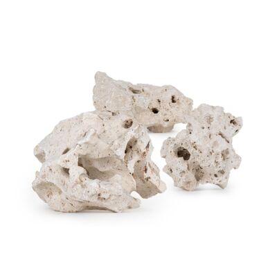 Wapień drążony M do akwarium 20 kg happet