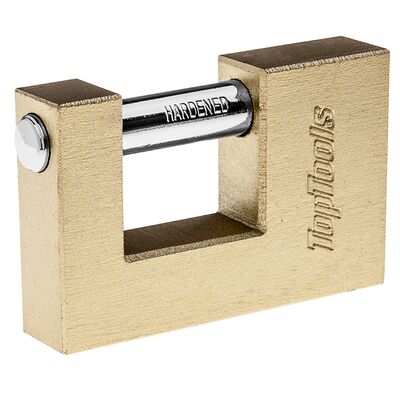 Kłódka trzpieniowa 90 mm, 2 klucze Top Tools