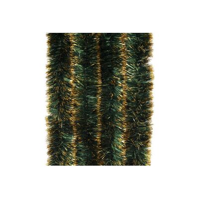 Girlanda zielono - złota Ø7 cm, 2 m