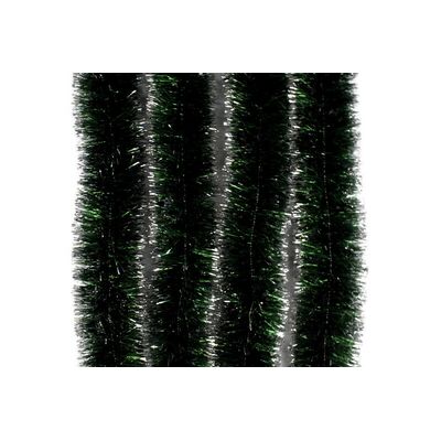 Girlanda zielono - srebrna Ø7 cm, 2 m