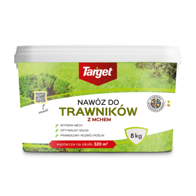 Nawóz do trawnika z mchem z mikroskładnikami 8 kg
