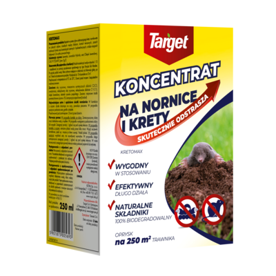 Preparat na krety i nornice Kretomax 250 ml