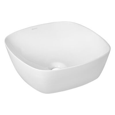 Umywalka nablatowa KR 650 WH biała KERRA