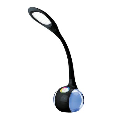 Lampa biurkowa LED czarna
