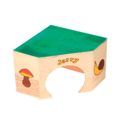 Domek narożny dla świnki 