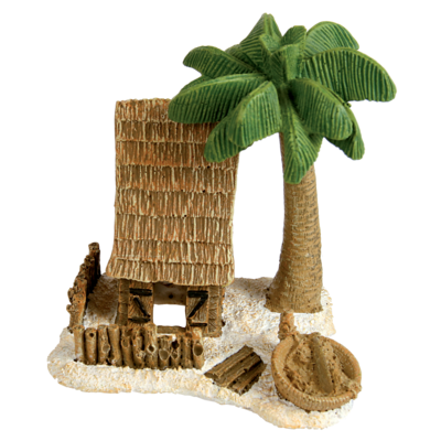 Domek z palmą kokosową miniatura ZOLUX