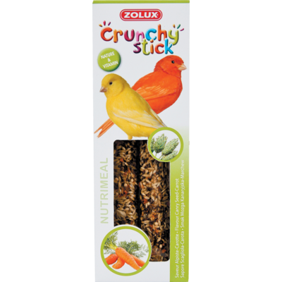 Pokarm dla kanarka mozga kanaryjska/marchew CRUNCHY STICK 85 g ZOLUX
