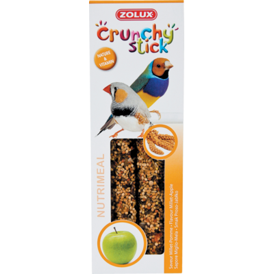 Pokarm dla ptaków egzotycznych proso/jabłko CRUNCHY STICK 85 g ZOLUX