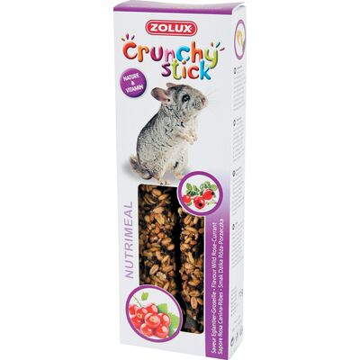 Pokarm dla szynszyli dzika róża/porzeczka CRUNCHY STICK 115 g ZOLUX
