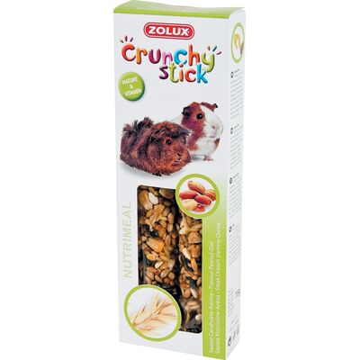 Pokarm dla świnki morskiej orzech ziemny/owies CRUNCHY STICK 115 g ZOLUX