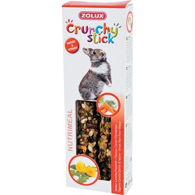 Pokarm dla królika marchew/mlecz CRUNCHY STICK 115 g ZOLUX