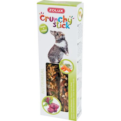 Pokarm dla królika marchew/burak CRUNCHY STICK 115 g ZOLUX