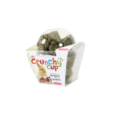 Przysmaki dla gryzonia lucerna/marchewka CRUNCHY CUP BLOCKS 200 g ZOLUX