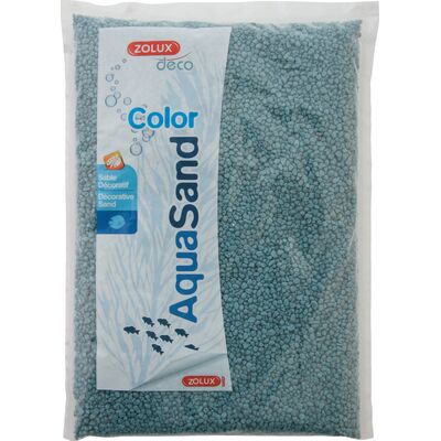 Podłoże akwariowe Aquasand Color neonowy błękit 1 kg ZOLUX