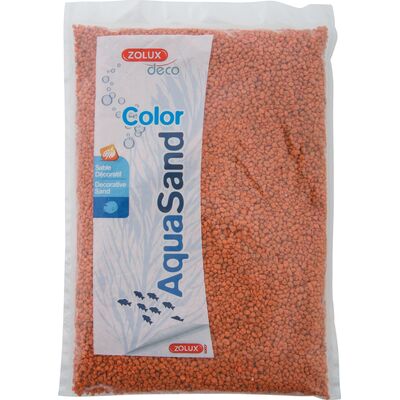 Podłoże akwariowe Aquasand Color pomarańcz stepowy 1 kg ZOLUX