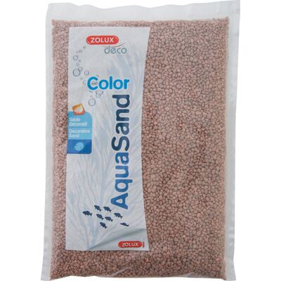 Podłoże akwariowe Aquasand Color brąz czekoladowy 1 kg ZOLUX