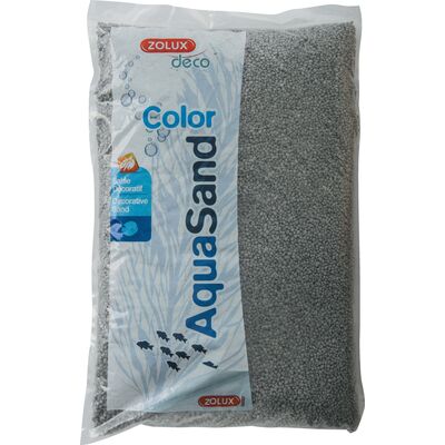 Podłoże akwariowe Aquasand Color pastelowa szarość 5 kg ZOLUX