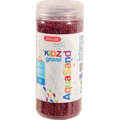 Podłoże akwariowe Aquasand KIDZ Gravel 500 ml kolor czerwony ZOLUX