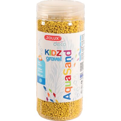 Podłoże akwariowe Aquasand KIDZ Gravel 500 ml kolor żółty ZOLUX
