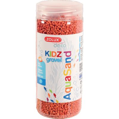 Podłoże akwariowe Aquasand KIDZ Gravel 500 ml kolor pomarańczowy ZOLUX