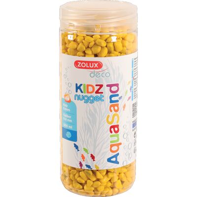 Podłoże akwariowe Aquasand KIDZ Nugget 500 ml kolor żółty ZOLUX