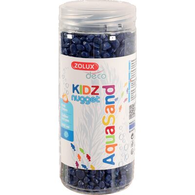 Podłoże akwariowe Aquasand KIDZ Nugget 500 ml kolor niebieski ZOLUX