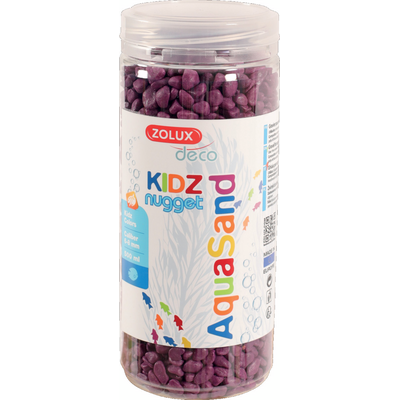 Podłoże akwariowe Aquasand KIDZ Nugget 500 ml kolor fioletowy ZOLUX