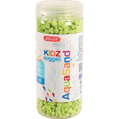 Podłoże akwariowe Aquasand KIDZ Nugget 500 ml kolor zielony ZOLUX