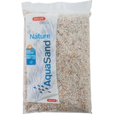 Podłoże akwariowe Aquasand Nature kwarc biały 1 kg ZOLUX