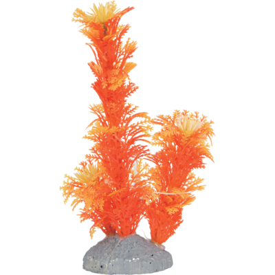 Ozdoba roślina pomarańczowa S 14 cm ZOLUX