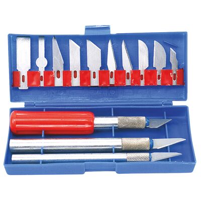 Nożyk modelarski, 16 sztuk Top Tools