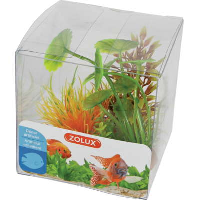 Dekoracje roślinne mix x 4 sztuki zestaw 3 ZOLUX