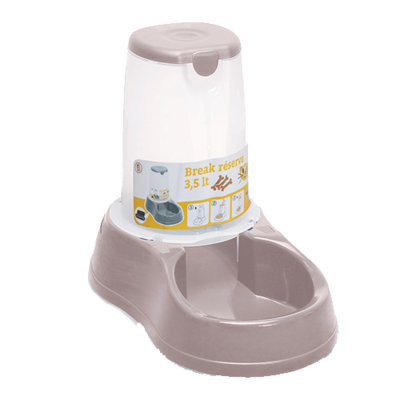 Dystrybutor pokarmu BREAK 3,5 l pudrowy róż ZOLUX
